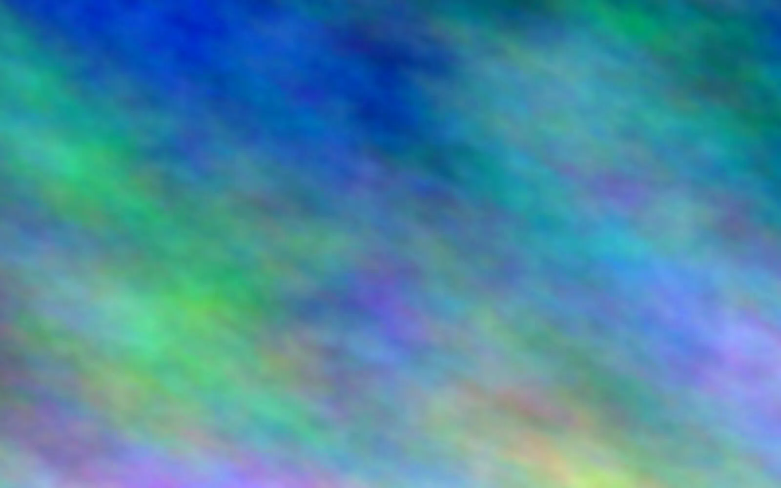 Blue and teal shapes blending like water in a harbour